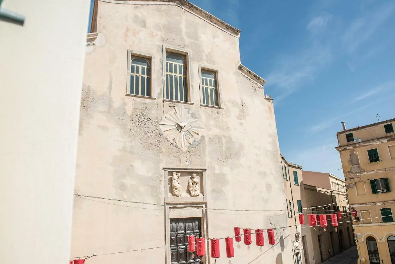 Piazza Ginnasio Affittacamere Alghero 0*,